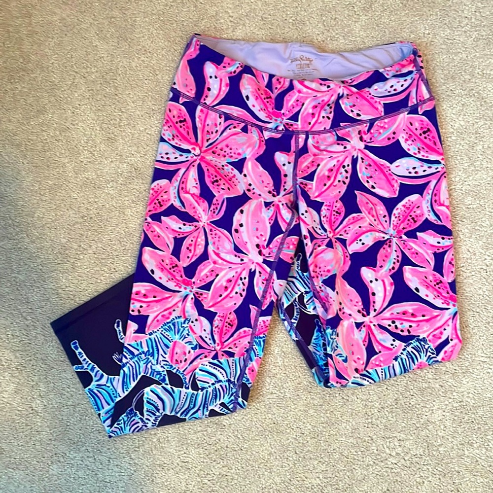 Lilly Pulitzer cropped leggings M